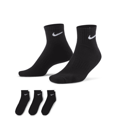 Nike Everyday Cushioned Training Ankle Socks 3 Pairs Nike UK